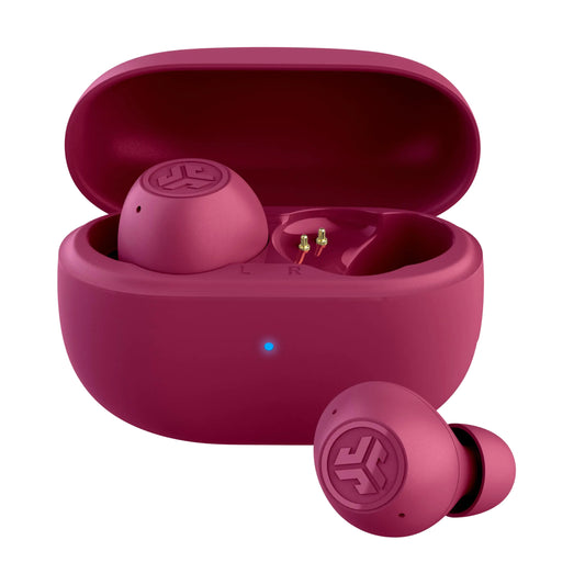 JLab Go Pop Wireless Earbuds & Noise Cancelling 10mm Drivers Dual Connect Customize Your Sound!