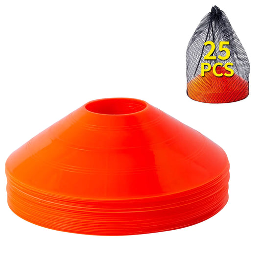 25 Pcs Agility Cones Set - Sports Cones